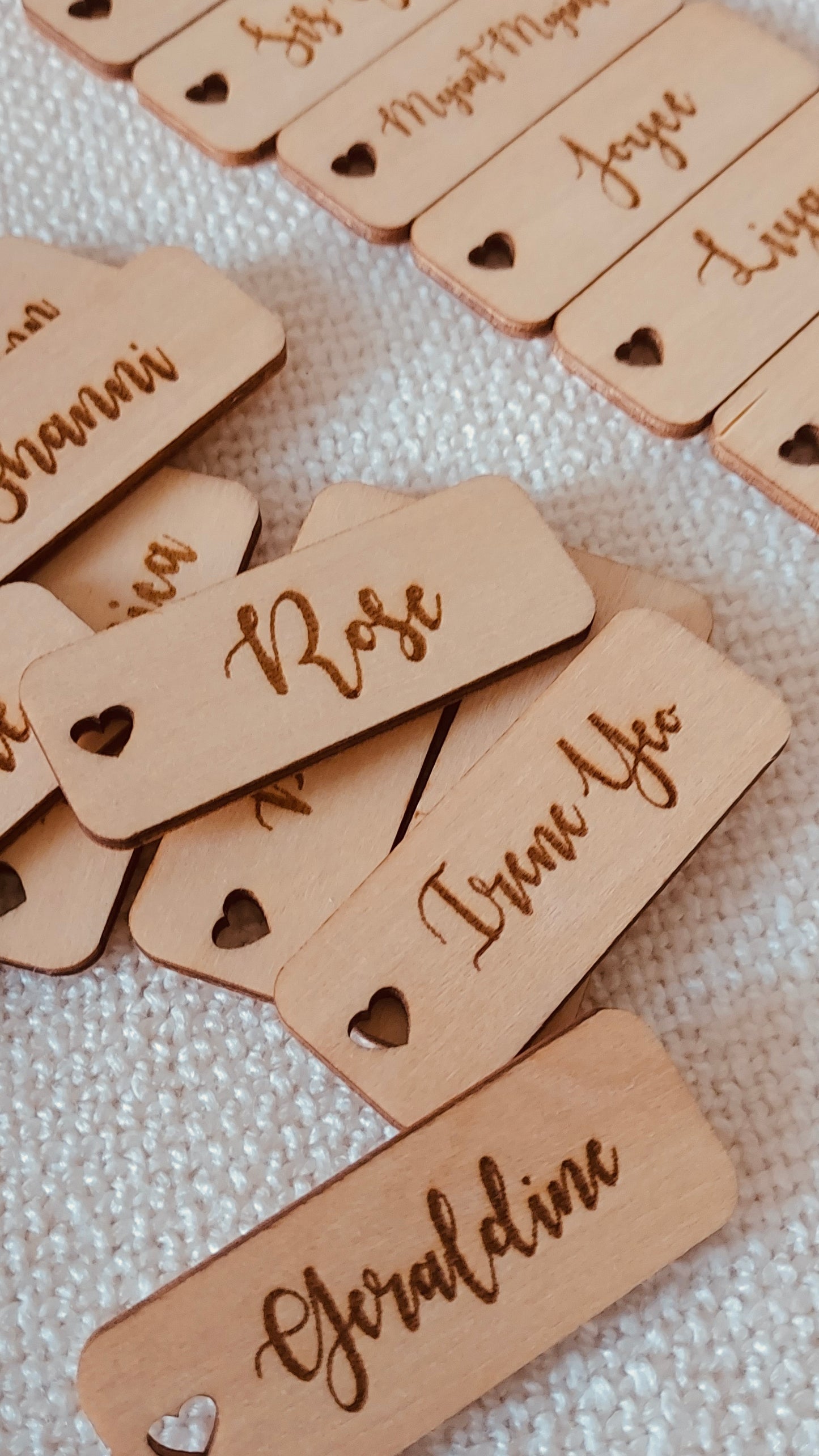 [Personalised] Wooden Tag
