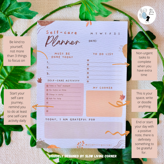 [Paper Products] Wellness Planners