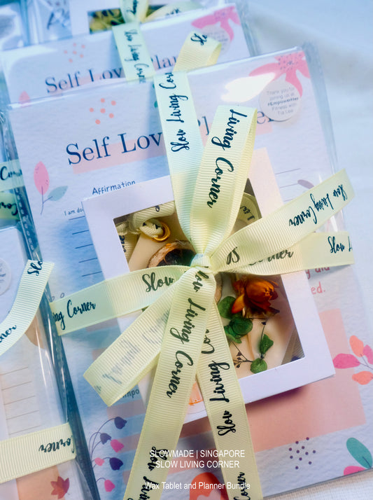 [Bundle] Scented Wax Tablet and Wellness Planner [Up. $21.80]