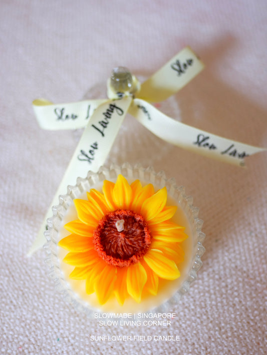 [Candle] Daisy and Sunflower Candles