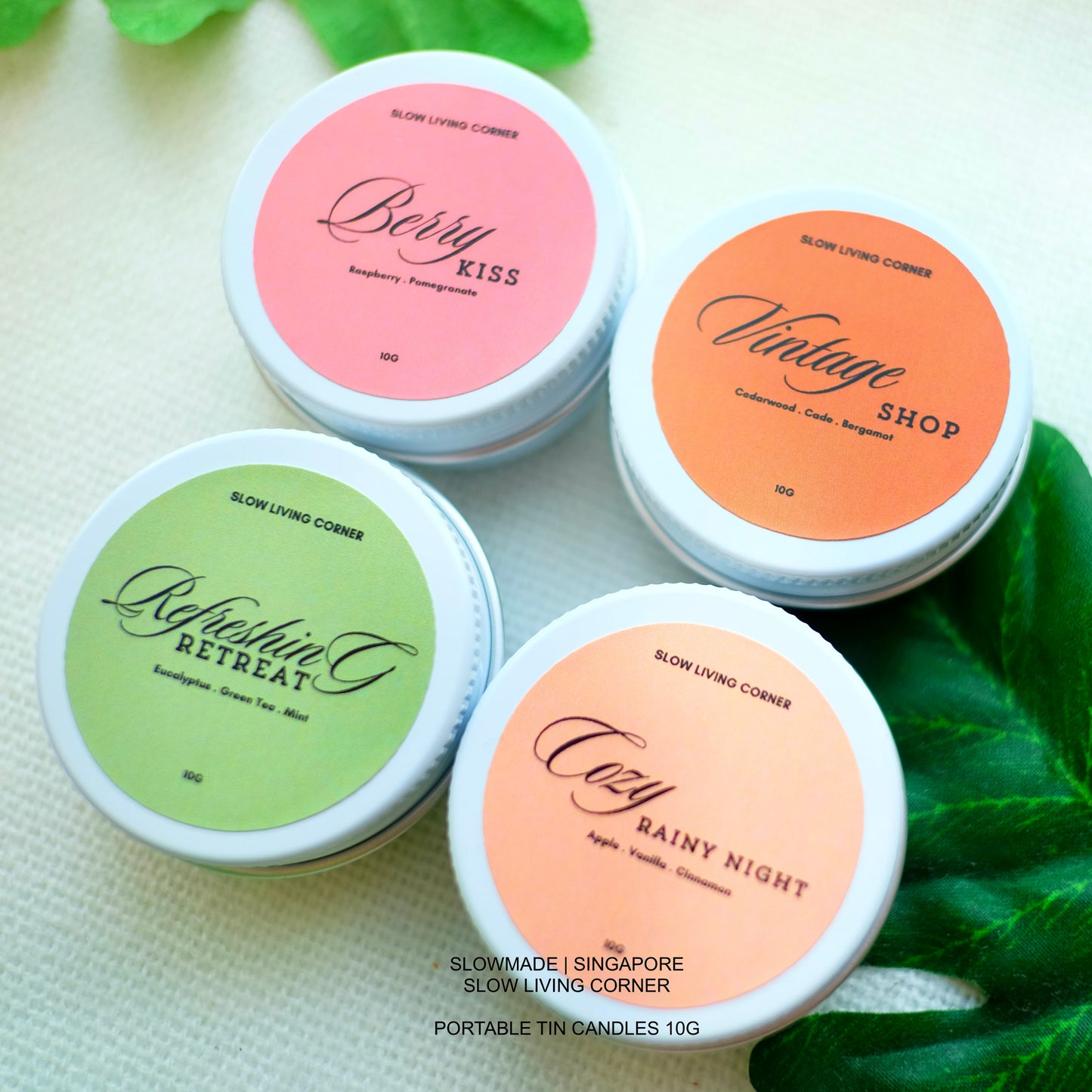 [Candle] Soywax Tin Candle